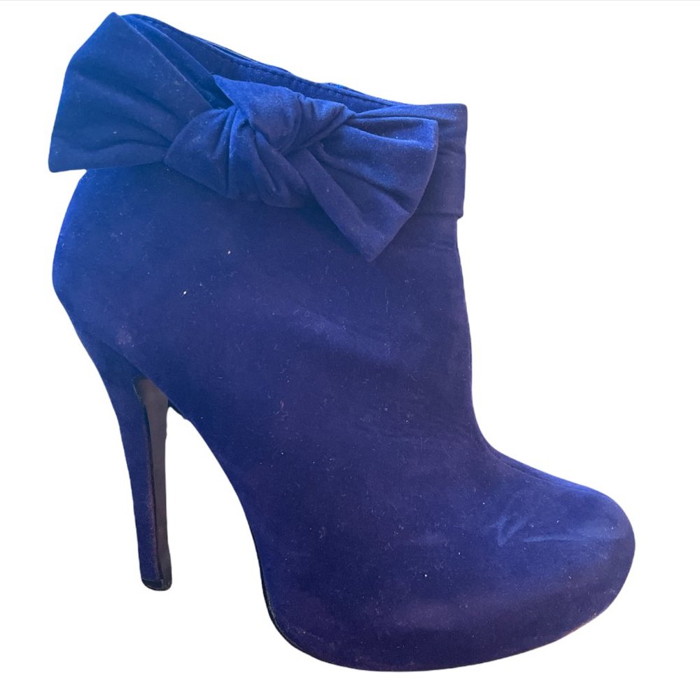 Delicacy IVORI-94 Blue heels